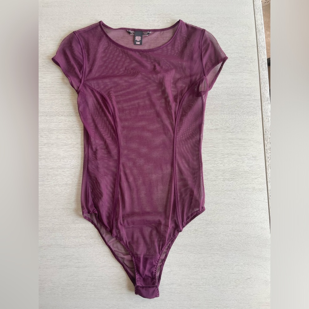 Victoria Secret Sheer Bodysuit Size S